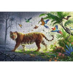 Puzzle Lemn Tigru, 500 Piese Ravensburger - 1